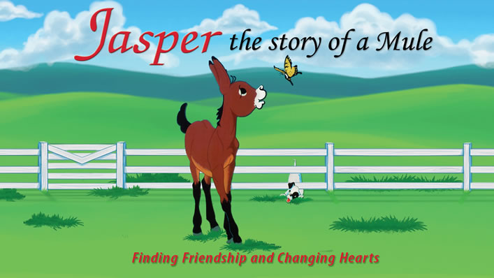 Jasper the Mule Trailer - Story of a Mule